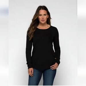 Lety & Me Side Detail Sweater, Like New, Medium
